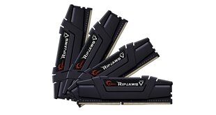 Модуль памяти G.Skill Ripjaws V F4-3600C18Q-32GVK 32 ГБ DDR4 3600 МГц цена и информация | Объём памяти (RAM) | hansapost.ee