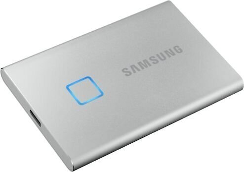 Väline kõvaketas Samsung T7 Touch 500GB USB 3.2 Write speed 1000 MBytes/sec Read speed 1050 MBytes/sec MU-PC500S/WW hind ja info | Välised kõvakettad | hansapost.ee