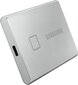 Väline kõvaketas Samsung T7 Touch 500GB USB 3.2 Write speed 1000 MBytes/sec Read speed 1050 MBytes/sec MU-PC500S/WW цена и информация | Välised kõvakettad | hansapost.ee