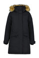Женская куртка Icepeak 250 г Electra 53203-6*990, черная/серая
