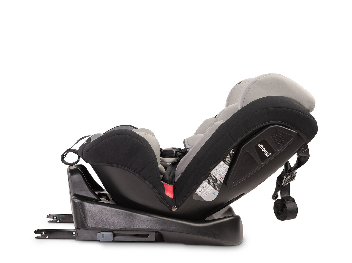 Turvatool Caretero Mokki Isofix, 0-36 kg, graphite hind ja info | Turvatoolid ja turvahällid | hansapost.ee