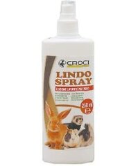 Croci Lindo Spray šampoon-konditsioneer närilistele, 250ml. hind ja info | Näriliste puurid ja tarvikud | hansapost.ee