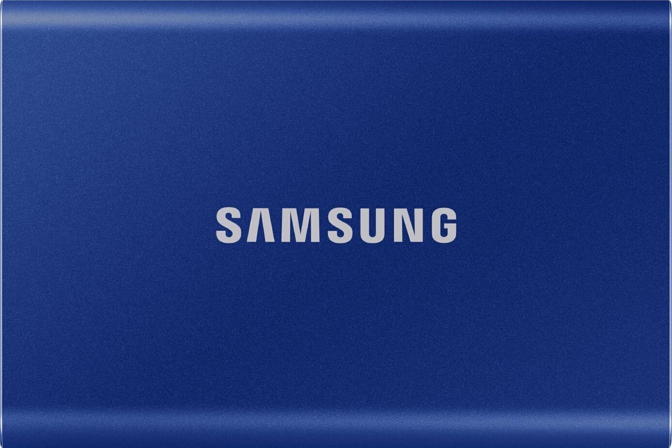 Samsung SSD T7 1TB, Sinine (MU-PC1T0H/WW) цена и информация | Välised kõvakettad | hansapost.ee