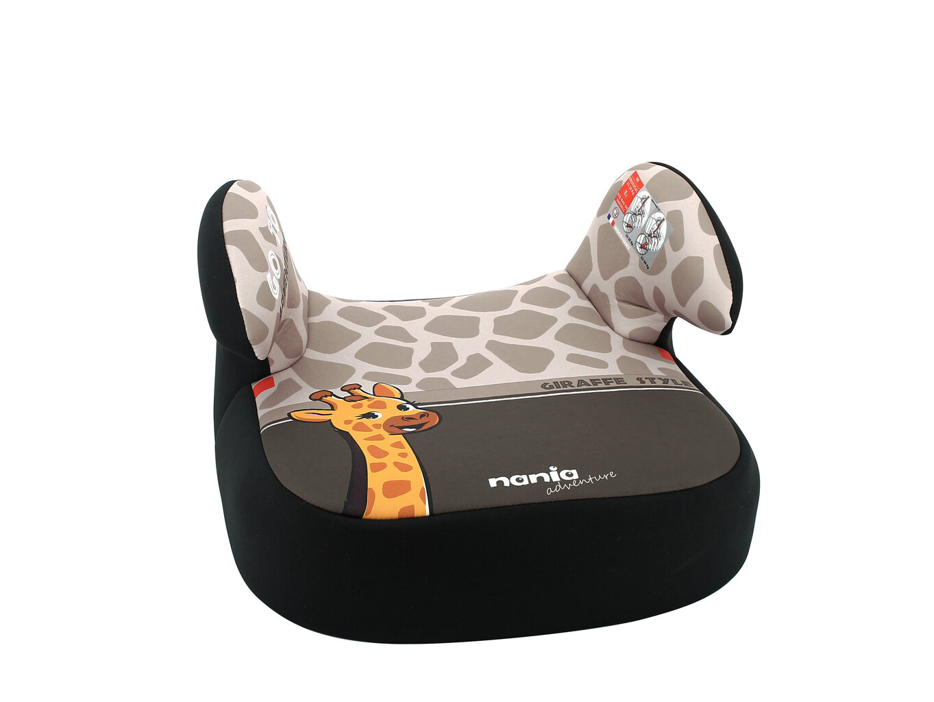 Turvaiste Nania Dream Adventure Giraffe, 15-36 kg, kollane, 246249 цена и информация | Turvatoolid ja turvahällid | hansapost.ee