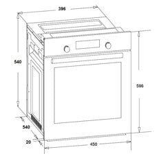 Schlosser OE 555 DTF цена и информация | Духовки | hansapost.ee