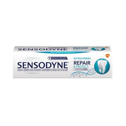 Sensodyne Hambapasta Repair & Protect Extra Fresh 75 ml цена и информация | Hambaharjad, hampapastad ja suuloputusvedelikud | hansapost.ee