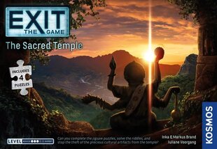 Настольная игра с головоломкой Kosmos Exit + головоломка: The Sacred Temple, EN цена и информация | Настольные игры | hansapost.ee