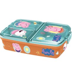 Euromic - Peppa Pig multi compartment sandwich box (088808735-13920) hind ja info | Fännitooted mänguritele | hansapost.ee