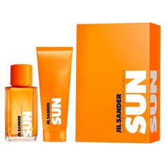 Jil Sander Sun набор для женщин: парфюм EDP 75 мл + гель для душа 75 мл цена и информация | Женские духи | hansapost.ee