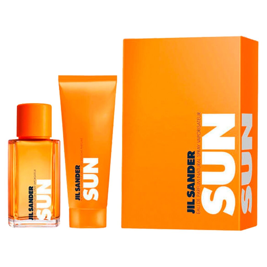 Komplekt Jil Sander Sun naistele: parfüümvesi EDP 75 ml + dušigeel 75 ml hind ja info | Parfüümid naistele | hansapost.ee