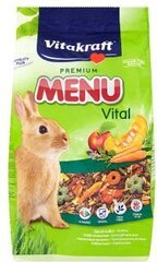 Базовый корм для кроликов Vitakraft Menu, 1 кг цена и информация | Корм для грызунов | hansapost.ee