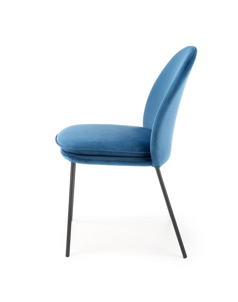 4-tooli komplekt Halmar K443, sinine цена и информация | Köögitoolid, söögitoolid | hansapost.ee