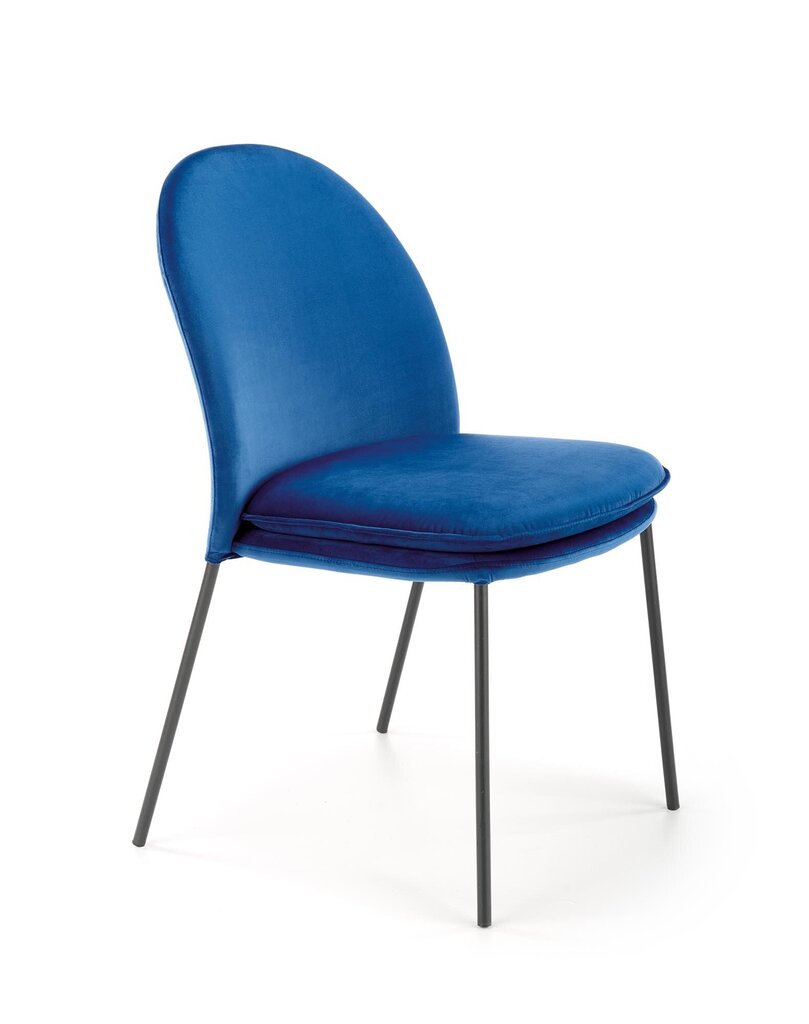 4-tooli komplekt Halmar K443, sinine цена и информация | Köögitoolid, söögitoolid | hansapost.ee