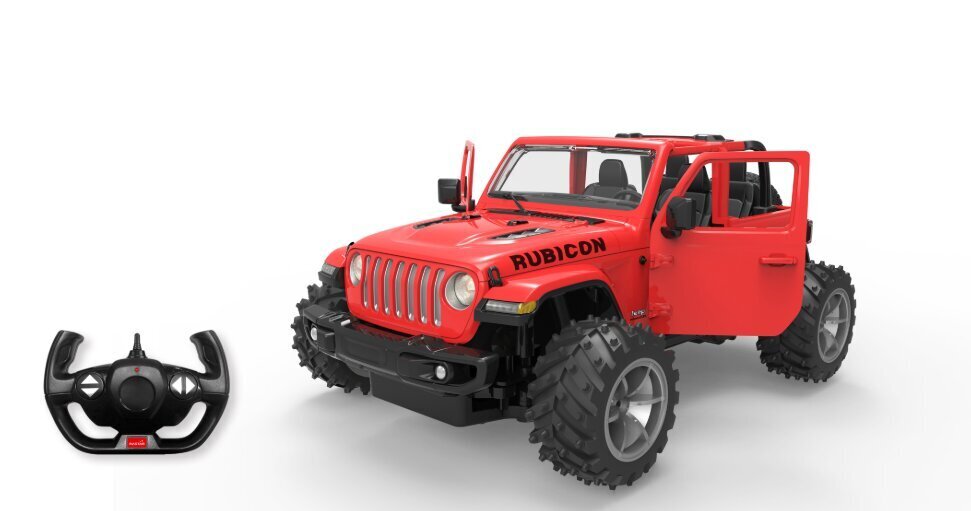 Puldiga juhitav jeep Rastar 1:14 JEEP Wrangler JL 2.4G, 79410 цена и информация | Mänguasjad poistele | hansapost.ee