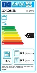 Schlosser OER417AT цена и информация | Духовки | hansapost.ee