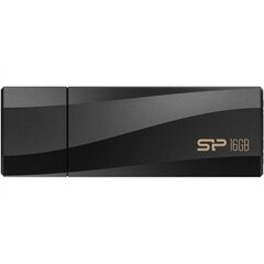 Silicon Power mälupulk 16GB Blaze B07 USB 3.2, must hind ja info | Mälupulgad | hansapost.ee