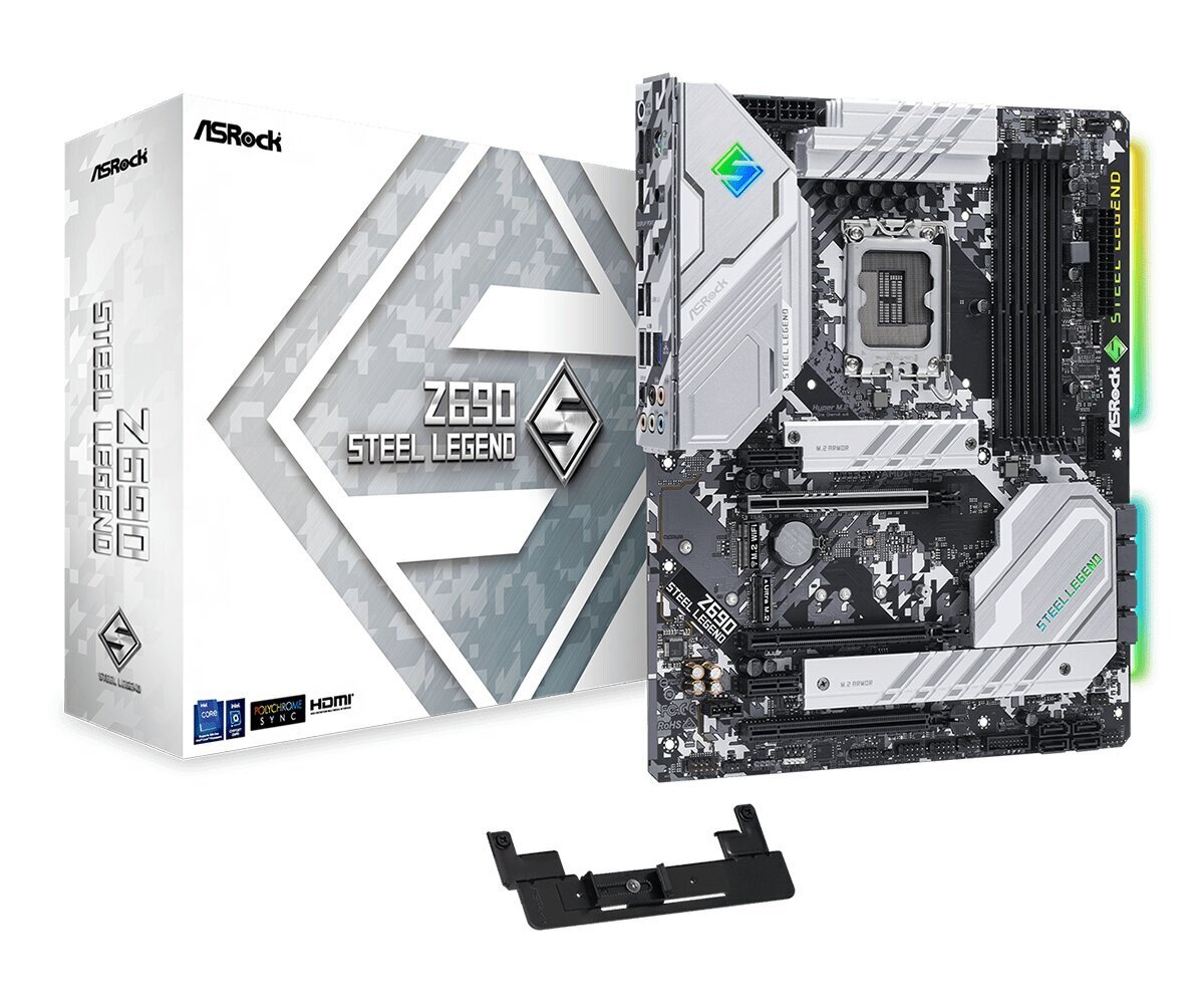 Asrock Z690 Steel Legend Intel Z690 LGA 1700 ATX цена и информация | Emaplaadid | hansapost.ee