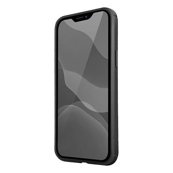 Telefoniümbris Uniq case Hexa iPhone 12 Pro Max 6.7 black / midnight black hind ja info | Telefonide kaitsekaaned ja -ümbrised | hansapost.ee