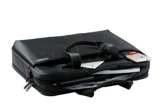 Addison 303014 notebook case 35.8 cm (14.1") Border Black price and information | Laptop bags | hansapost.ee