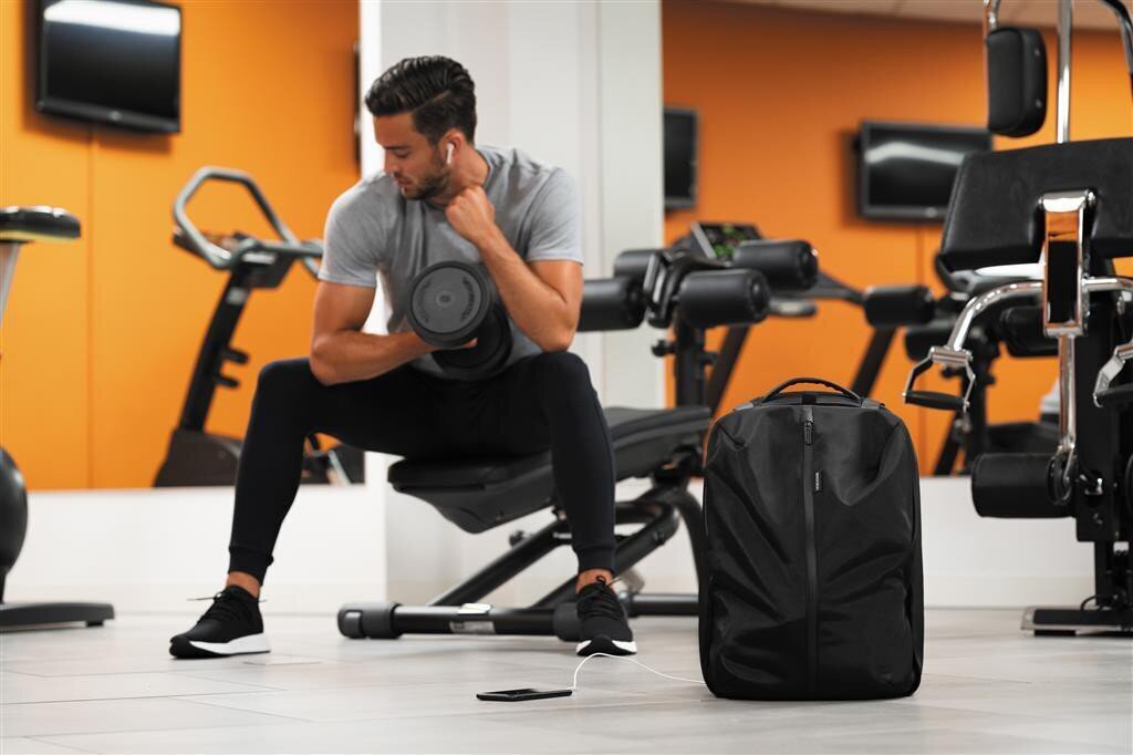 XD DESIGN ANTI-THEFT BACKPACK BOBBY FLEX GYM BAG BLACK P/N: P705.801 цена и информация | Spordikotid ja seljakotid | hansapost.ee