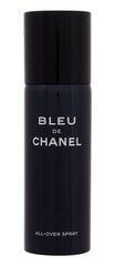 Spreideodorant Chanel Bleu de Chanel meestele 150 ml hind ja info | Dušigeelid ja deodorandid meestele | hansapost.ee