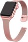 Kellarihm Tech-Protect MilaneseBand Apple Watch 4/5/6/7/SE 38/40/41 mm, rose gold цена и информация | Nutikellade aksessuaarid ja tarvikud | hansapost.ee