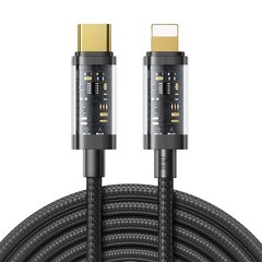 Kaabel Joyroom S-CL020A20 Type-C to Lightning 20W Data Cable, 2 m, Black hind ja info | Mobiiltelefonide kaablid | hansapost.ee