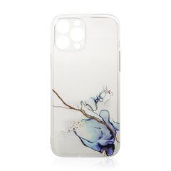 Telefoniümbris Marble Case for iPhone 12 Pro Gel Cover Marble Blue hind ja info | Telefonide kaitsekaaned ja -ümbrised | hansapost.ee