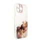 Telefoniümbris Marble Case for iPhone 12 Pro Gel Cover Marble Brown hind ja info | Telefonide kaitsekaaned ja -ümbrised | hansapost.ee