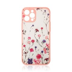 Telefoniümbris Design Case for iPhone 12 Pro flower (Pink) цена и информация | Чехлы для телефонов | hansapost.ee