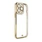 Telefoniümbris Fashion Case for iPhone 12 Gold Frame Gel Cover (White) цена и информация | Telefonide kaitsekaaned ja -ümbrised | hansapost.ee