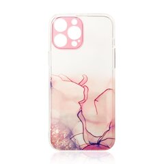 Telefoniümbris Marble Case for iPhone 12 Gel Cover Marble (Pink) цена и информация | Чехлы для телефонов | hansapost.ee