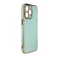 Telefoniümbris Lighting Color Case for Xiaomi Redmi Note 11 Pro gel cover with gold frame (Mint) цена и информация | Telefonide kaitsekaaned ja -ümbrised | hansapost.ee