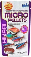 Hikari Micro Pellets 45 g hind ja info | Kalade toit | hansapost.ee