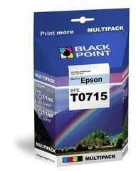 Black Point Epson BPE T0715CMYK цена и информация | Картриджи для струйных принтеров | hansapost.ee