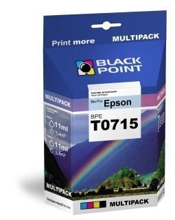 Black Point Epson BPE T0715CMYK цена и информация | Tindiprinteri kassetid | hansapost.ee