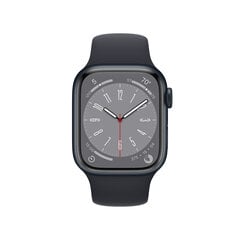 Apple Watch Series 8 GPS 41mm Midnight Aluminium Case ,Midnight Sport Band - MNP53EL/A LV-EE hind ja info | Nutikellad, laste nutikellad | hansapost.ee