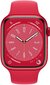 Apple Watch Series 8 GPS 45mm (PRODUCT)RED Aluminium Case ,(PRODUCT)RED Sport Band - MNP43EL/A LV-EE hind ja info | Nutikellad, laste nutikellad | hansapost.ee