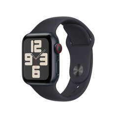 Apple Watch SE GPS + Cellular 40мм Midnight Aluminium Case with Midnight Sport Band - Regular 2nd Gen - MNPL3EL/A цена и информация | Смарт-часы (smartwatch) | hansapost.ee