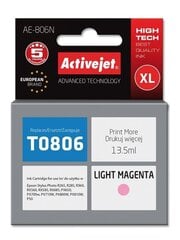 Картридж ActiveJet AE-806N, Epson T0806 XL High Ink Cartridge, светло-пурпурный цена и информация | Картриджи для струйных принтеров | hansapost.ee