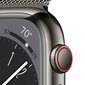 Apple Watch Series 8 GPS + Cellular 41mm Graphite Stainless Steel Case ,Graphite Milanese Loop MNJM3EL/A LV-EE цена и информация | Nutikellad, laste nutikellad | hansapost.ee