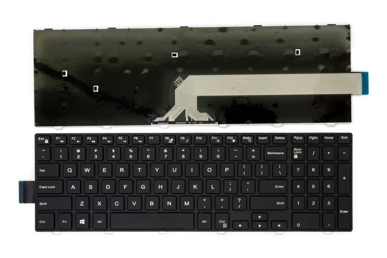 Klaviatuur Dell Inspiron 15 3542 цена и информация | Arvutikomponentide tarvikud | hansapost.ee