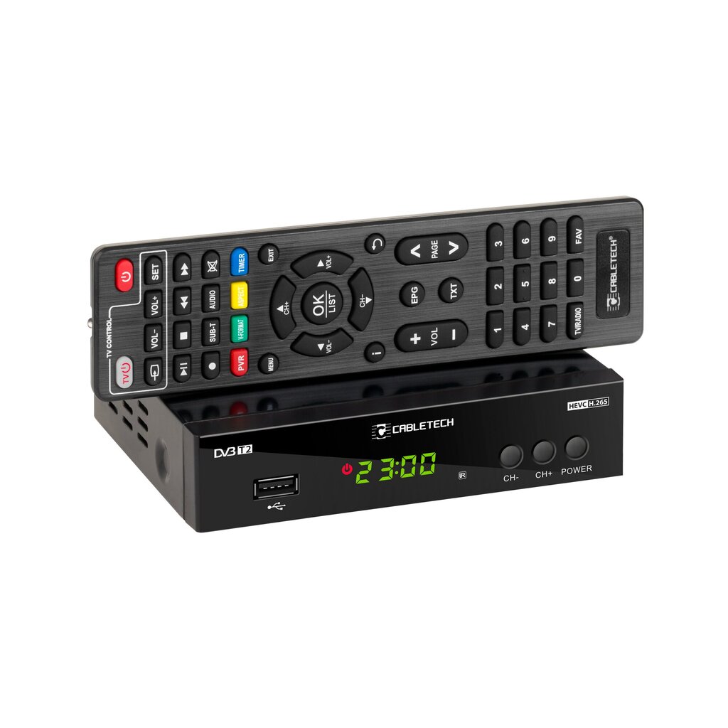 DEKODER DVB-T2 H.265 HEVC URZ0338 цена и информация | TV tüünerid | hansapost.ee