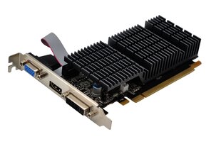 AFOX Radeon HD 6450 2GB DDR3 64Bit DVI HDMI VGA LP Passive AF6450-2048D3L9-V2 hind ja info | Videokaardid | hansapost.ee