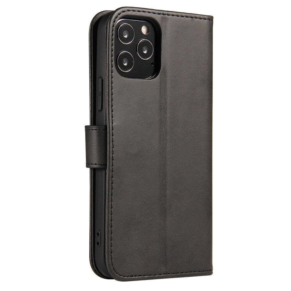 Telefoni kaaned Magnet Case elegant case cover cover with a flap and stand function for Samsung Galaxy M53 5G black цена и информация | Telefonide kaitsekaaned ja -ümbrised | hansapost.ee
