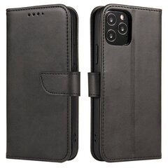 Telefoni kaaned Magnet Case elegant case cover cover with a flap and stand function for Samsung Galaxy M53 5G black hind ja info | Telefonide kaitsekaaned ja -ümbrised | hansapost.ee