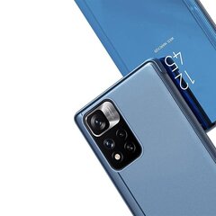 Telefoniümbris Clear View Case flip cover for Xiaomi Redmi Note 11S / Note 11 blue (Light blue || Niebieski) hind ja info | Telefonide kaitsekaaned ja -ümbrised | hansapost.ee