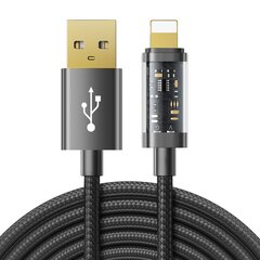 Joyroom USB - Lightning 2,4A 20 Вт 2 м black S-UL012A20 цена и информация | Borofone 43757-uniw | hansapost.ee