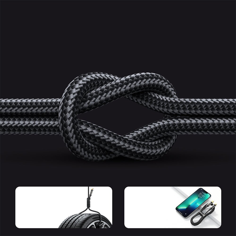 Kaabel Joyroom USB cable - Lightning for charging / data transmission 2.4A 20W, 1.2 m, blue (S-UL012A12) hind ja info | Mobiiltelefonide kaablid | hansapost.ee