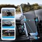 Telefonihoidja autosse Joyroom Automatic Electric Car Air Vent Mount Ventilation Grille with 15W Qi Wireless Charger (JR-ZS219) цена и информация | Telefonihoidjad | hansapost.ee
